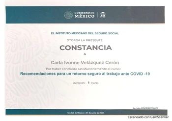 Recomendaciones para un retorno seguro