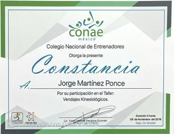 Vendaje konesiologicos