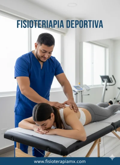 Fisioterapia deportiva profesional en CDMX para rehabilitación y retorno al deporte