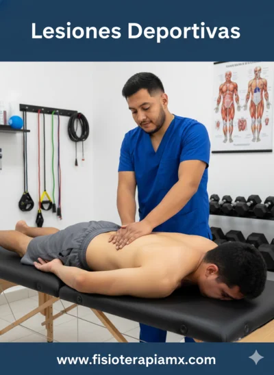 Tratamiento de lesiones deportivas en CDMX con fisioterapia especializada